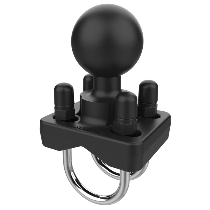 RAM Mounts putkikiinnike 1"-1.25" + pallokiinnike | C-sarja