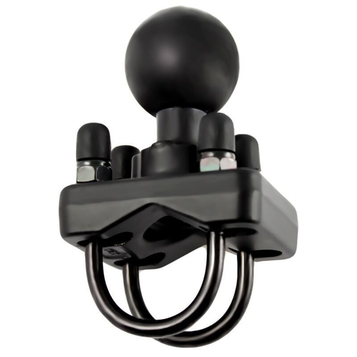RAM Mounts putkikiinnike 1"-1.25" + pallokiinnike | D-sarja