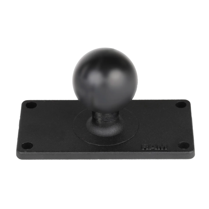 RAM Mounts suorakulmainen pohjalevy + pallokiinnike Helix 7 | C-sarja