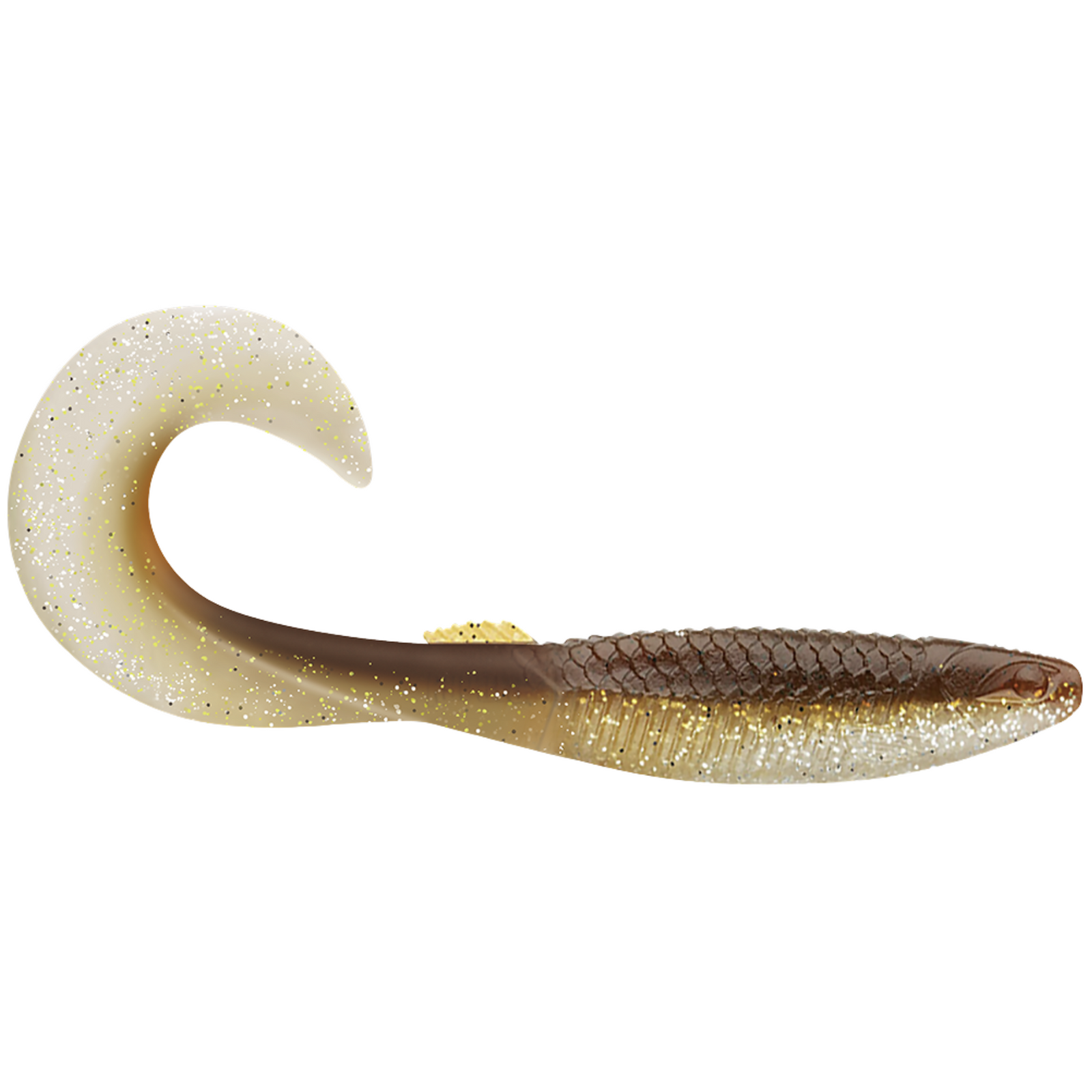 Rapala Crushcity The Curl 3" jigi 4kpl | Brown Silver