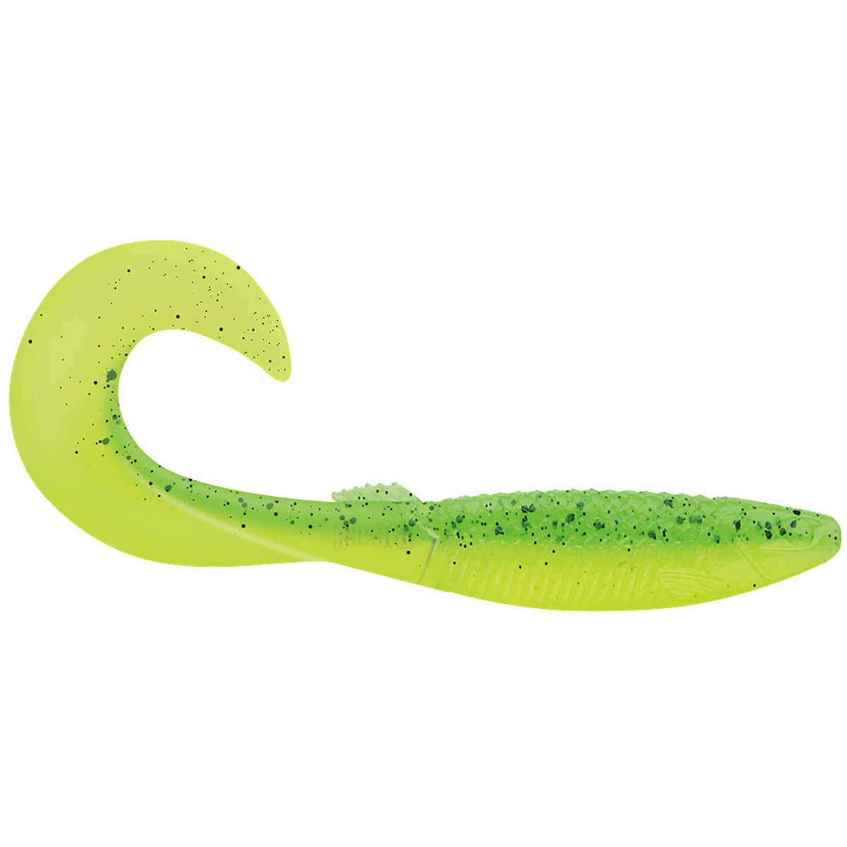Rapala Crushcity The Curl 3" jigi 4kpl | Lime Chartreuse