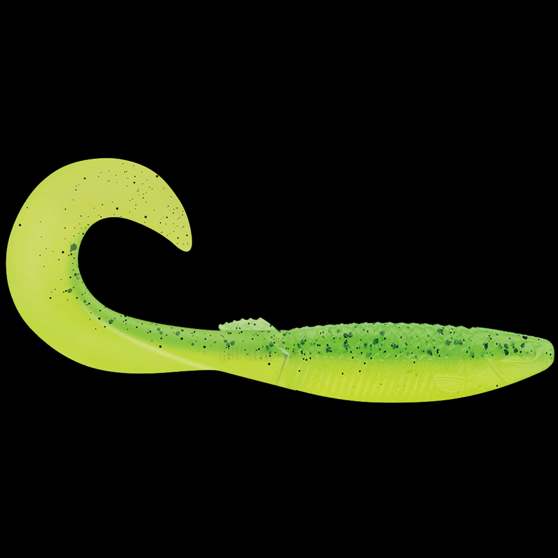 Rapala Crushcity The Curl 3" jigi 4kpl | Lime Chartreuse