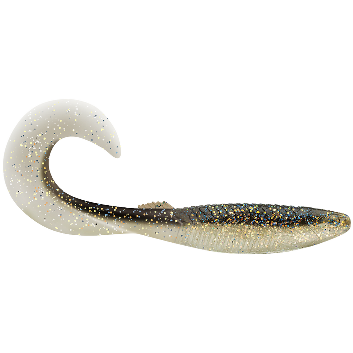 Rapala Crushcity The Curl 3" jigi 4kpl | Sparkle Shad