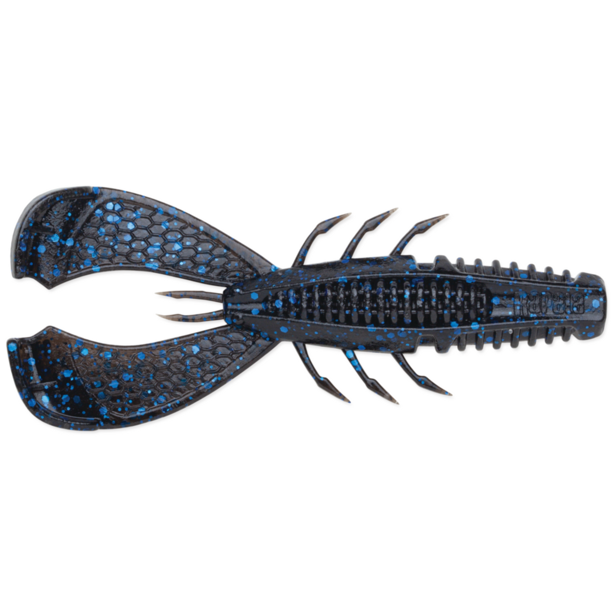 Rapala Crushcity CleanUp Craw Rapujigi 3.5" 2kpl | Black Blue Flake