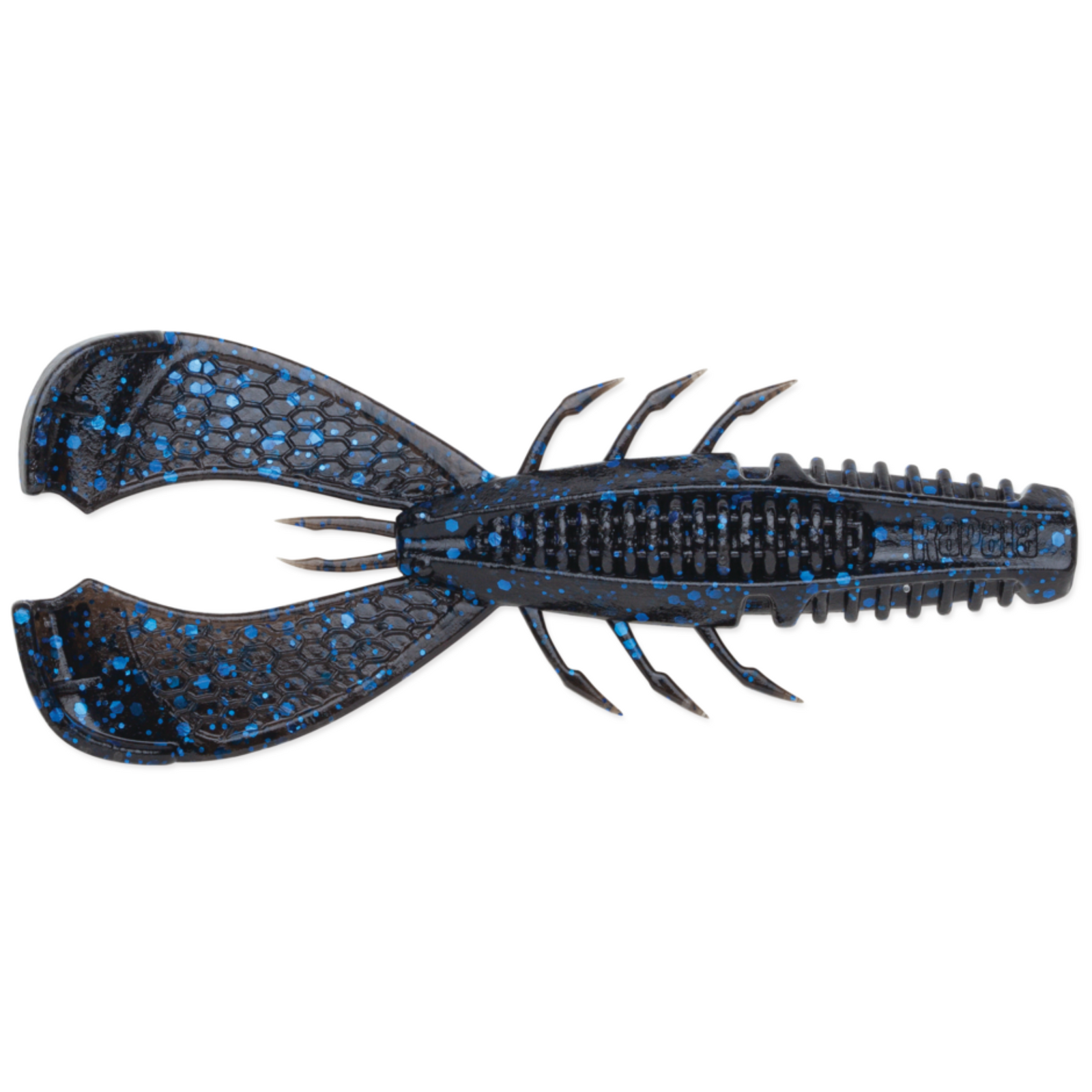 Rapala Crushcity CleanUp Craw Rapujigi 3.5" 2kpl | Black Blue Flake