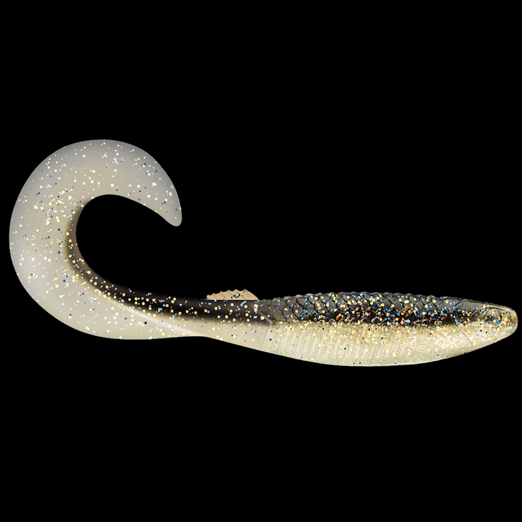 Rapala Crushcity The Curl 4" jigi 3kpl | Sparkle Shad