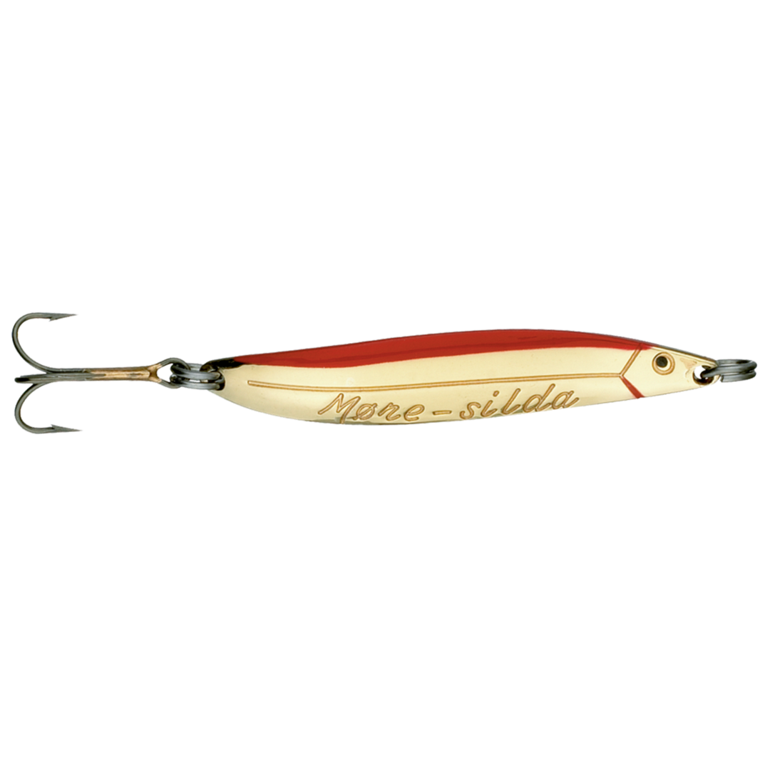 Remen Møresilda 75mm 18g Meritaimenlusikka | GOLD/RED