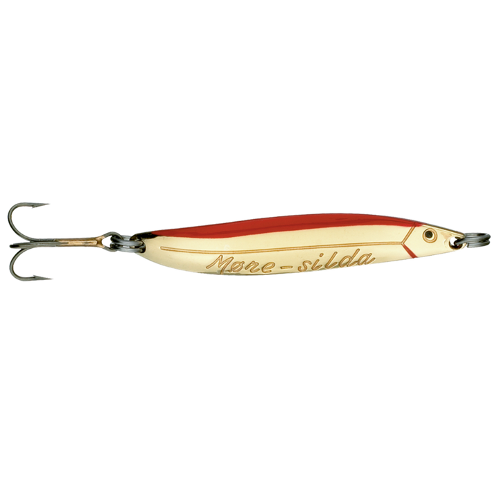 Remen Møresilda 75mm 18g Meritaimenlusikka | GOLD/RED