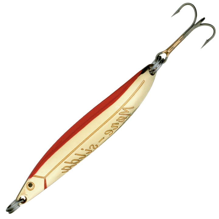 Remen Møresilda 75mm 18g Meritaimenlusikka | GOLD/RED