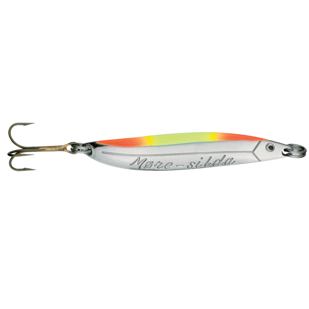 Remen Møresilda 75mm 18g Meritaimenlusikka | SILVER/FLUOR
