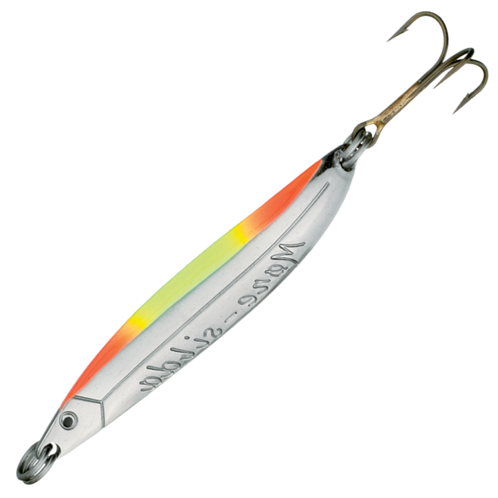 Remen Møresilda 75mm 18g Meritaimenlusikka | SILVER/FLUOR