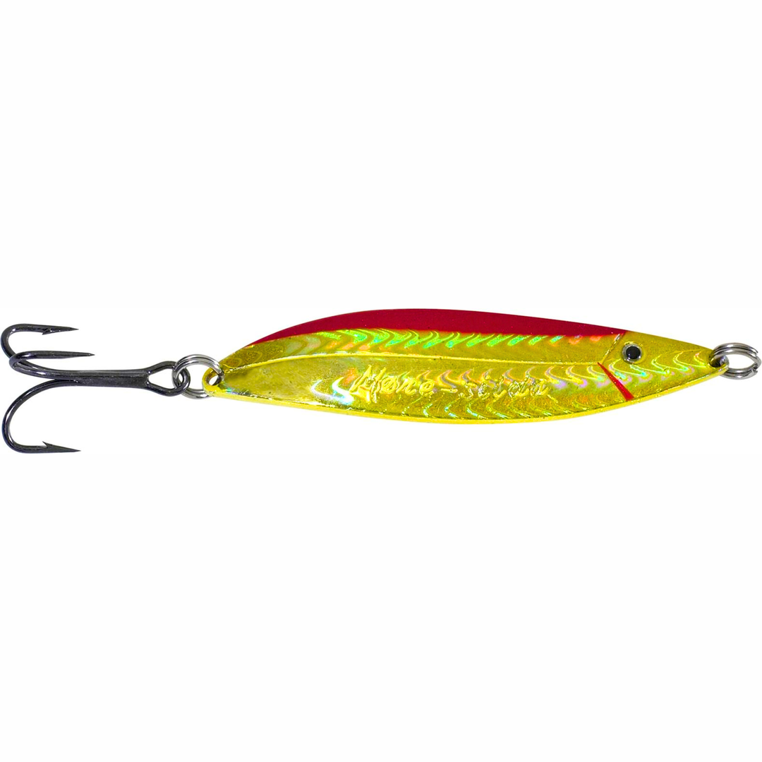 Remen Møresilda Holographic 75mm 18g Meritaimenlusikka | GOLD/RED