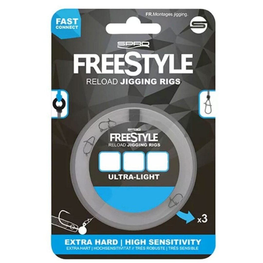 SPRO Freestyle Fluorocarbon peruke 68cm 0.35mm 3kpl