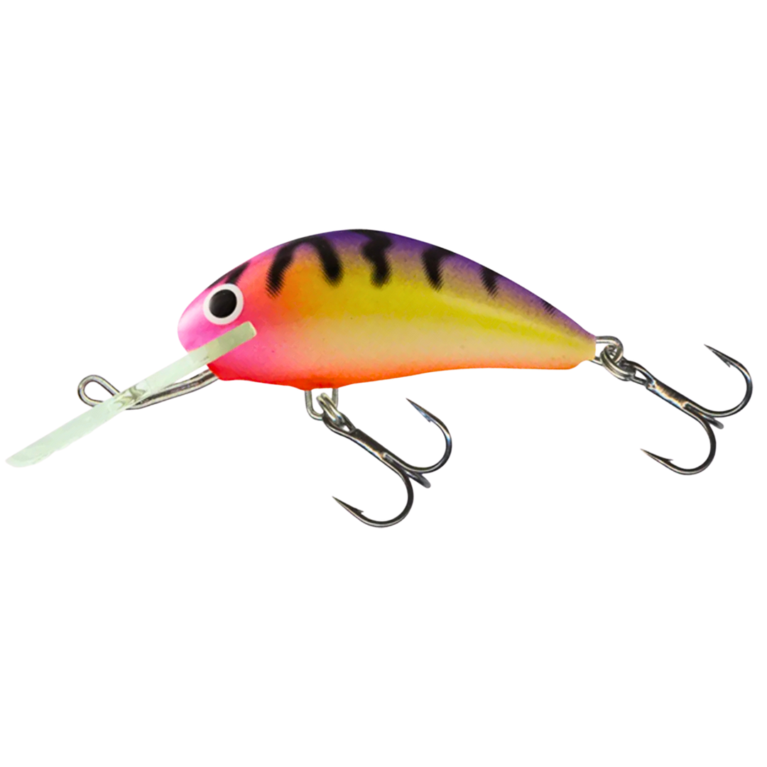 Salmo Hornet 4cm 3g Kelluva vaappu | UV Bubblegum Stripe (UBS)