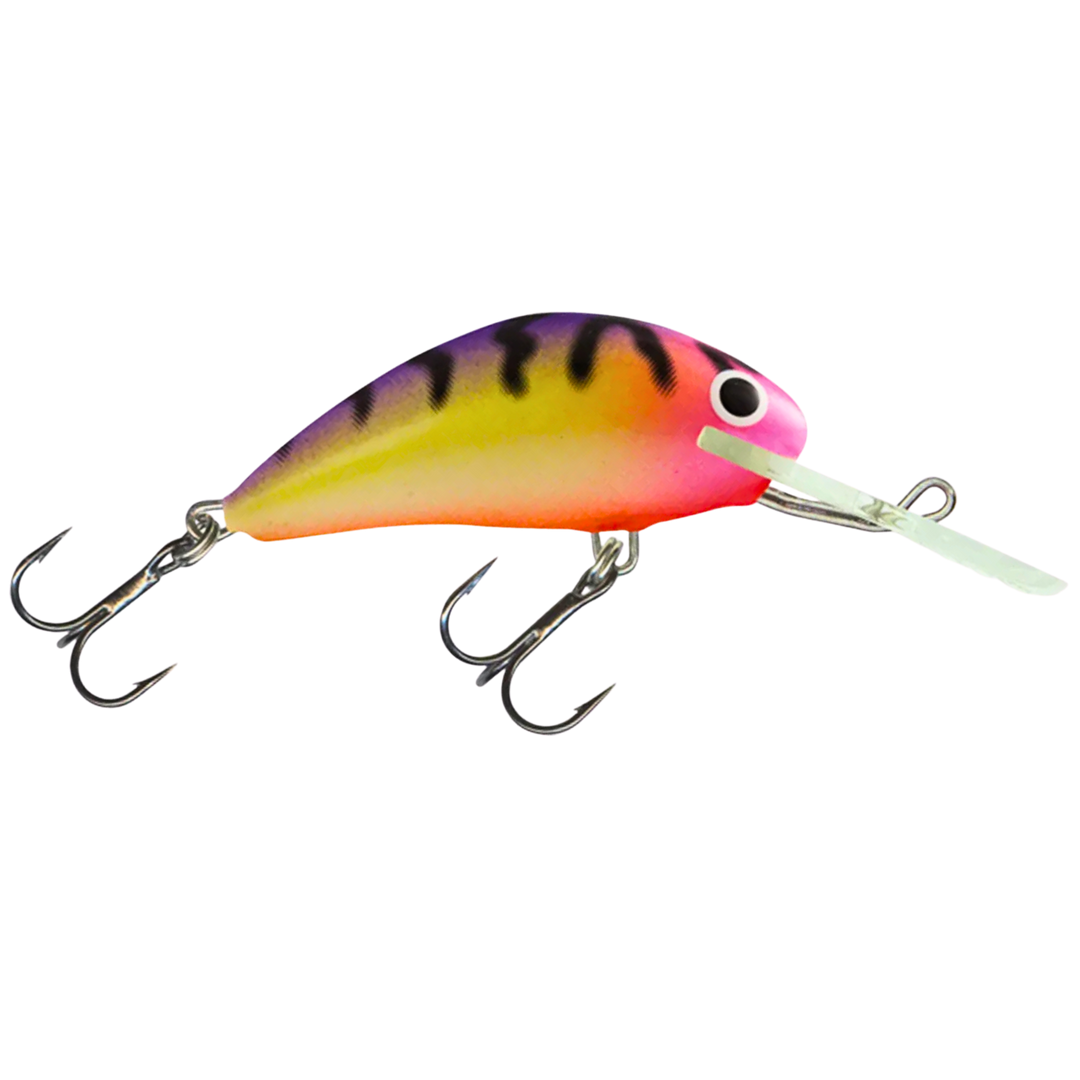 Salmo Hornet 4cm 3g Kelluva vaappu | UV Bubblegum Stripe (UBS)
