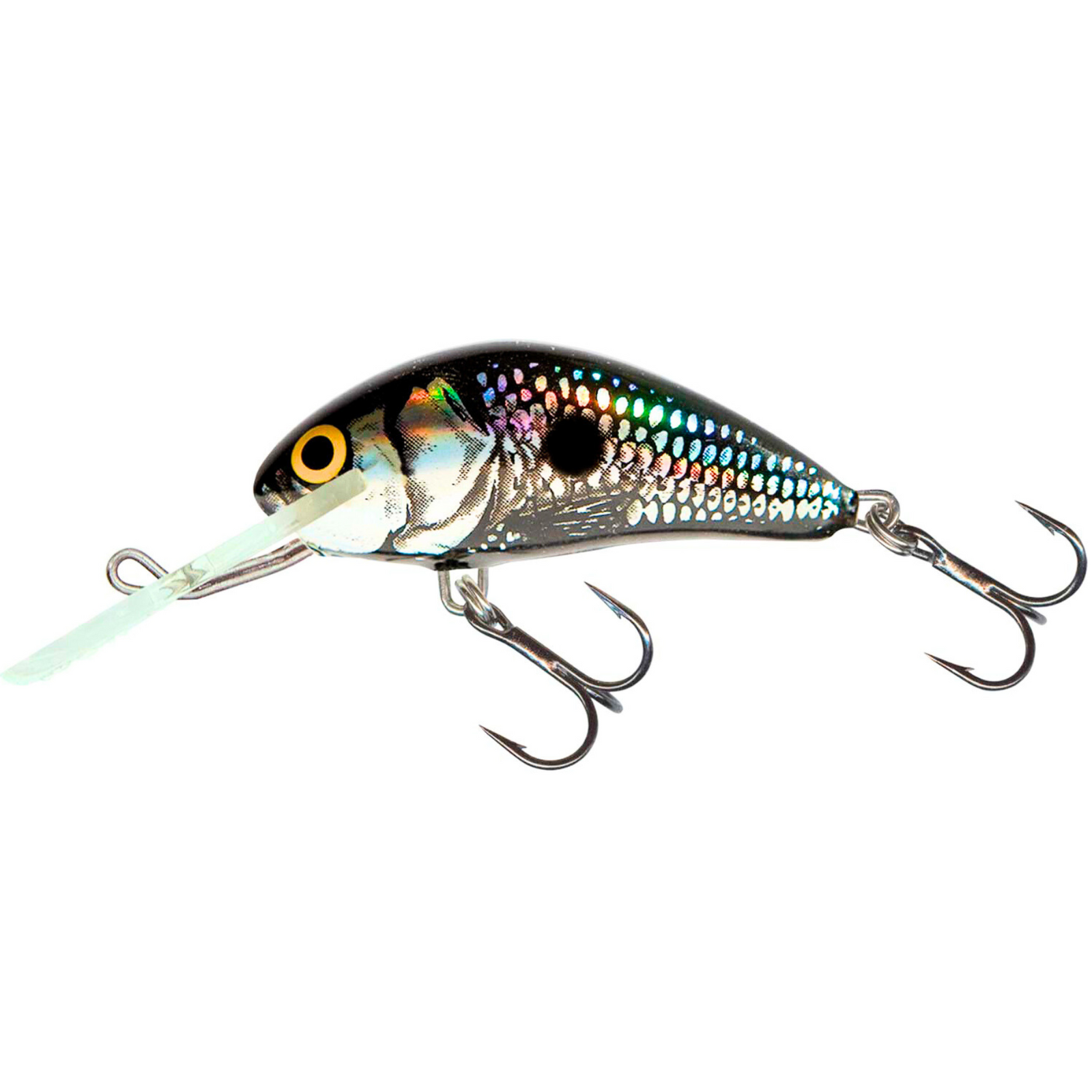 Salmo Hornet 4cm 3g Kelluva vaappu | BSS - Black Silver Shad