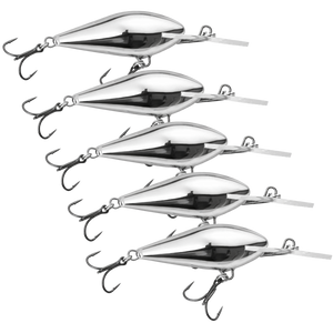 Salmo Hornet 4cm 3g Kelluva vaappu runko 5kpl | Silver