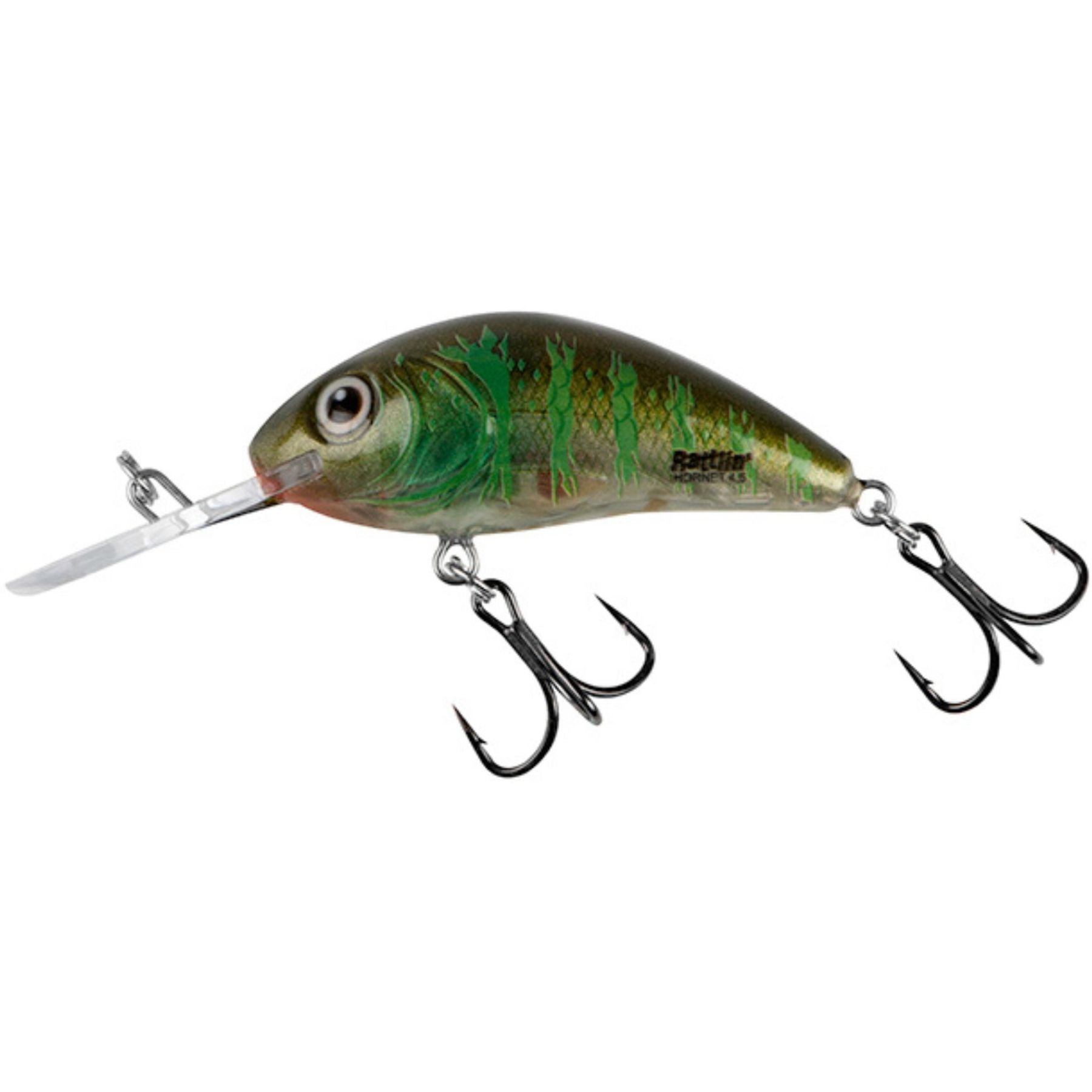 Salmo Rattli'n Hornet Kelluva Vaappu 4.5cm 6g | Clear Green Gill