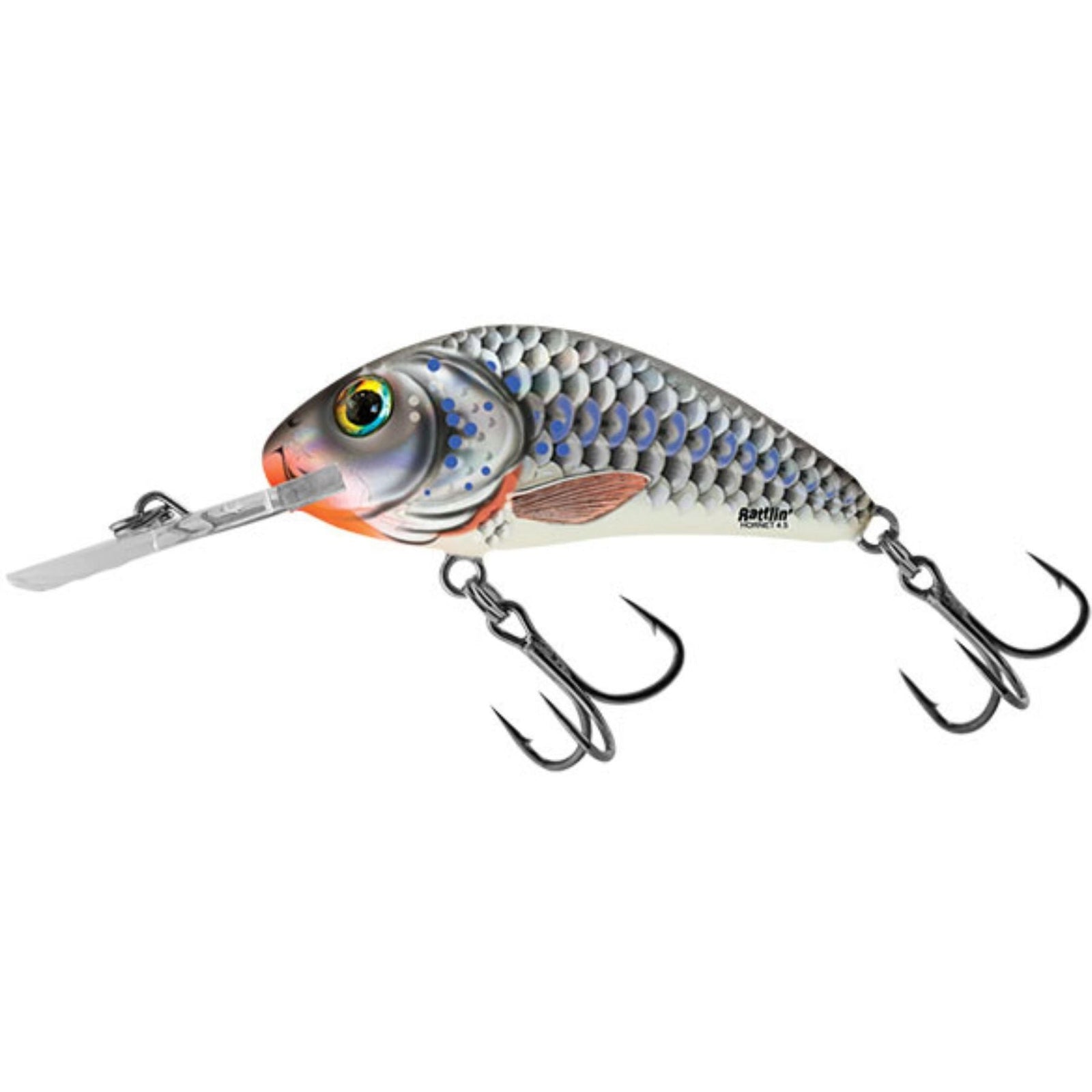 Salmo Rattli'n Hornet Kelluva Vaappu 4.5cm 6g | Silver Holo Shad