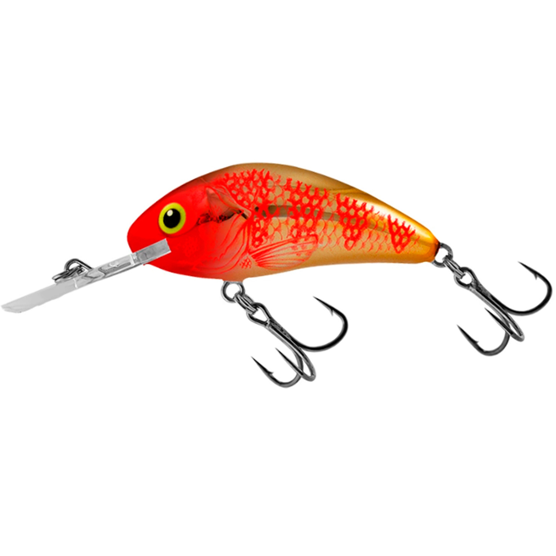 Salmo Rattlin' Hornet 5,5cm 10,5g Kelluva Vaappu | Golden Red Head