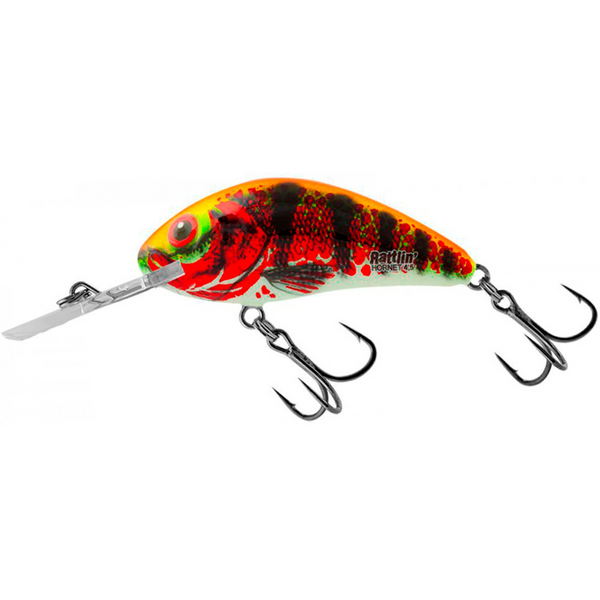 Salmo Rattlin' Hornet 5,5cm 10,5g Kelluva Vaappu | Holo Red Perch
