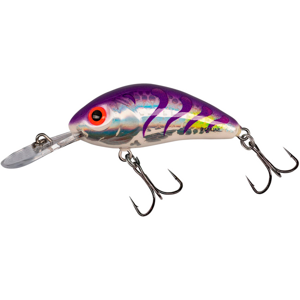 Salmo Rattlin' Hornet 5,5cm 10,5g Kelluva Vaappu | Holographic Purple Tiger