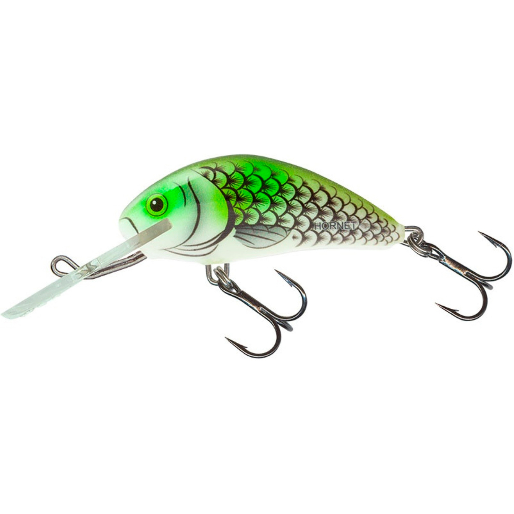 Salmo Hornet 5cm 7g Kelluva Vaappu | Olive Hot Spot