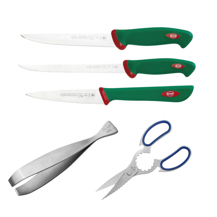 Sanelli kalastajan fileerausveitsisetti