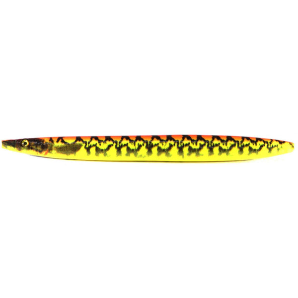 Savage Gear 3D LineThru Sandeel Meritaimenviehe 19g 125mm | Yellow Red UV Pout