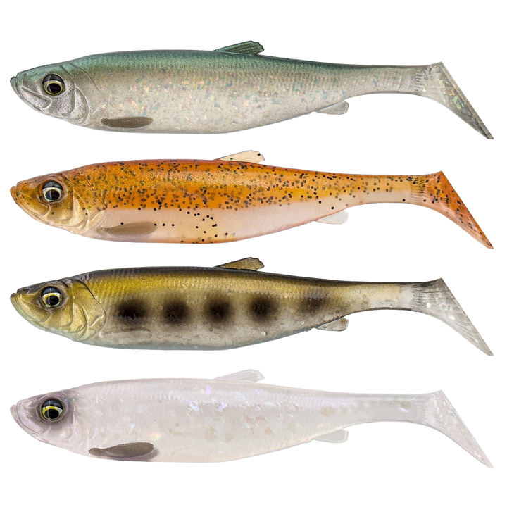 Savage Gear 3D Herring Shad 9cm 5g Jigi 4kpl | Clear Water Mix