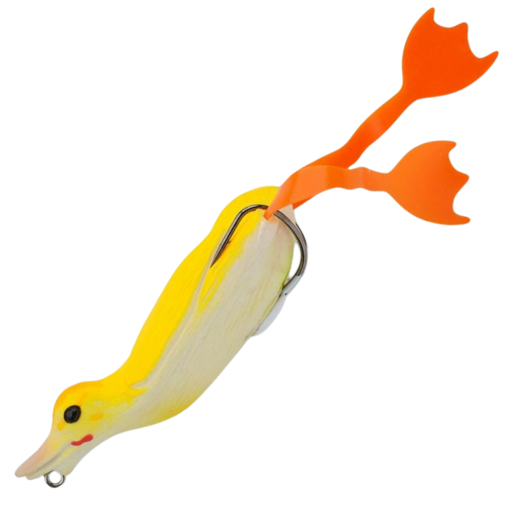 Savage Gear 3D Hollow Duckling Weedless kelluva pintaviehe 7.5cm 15g | Yellow