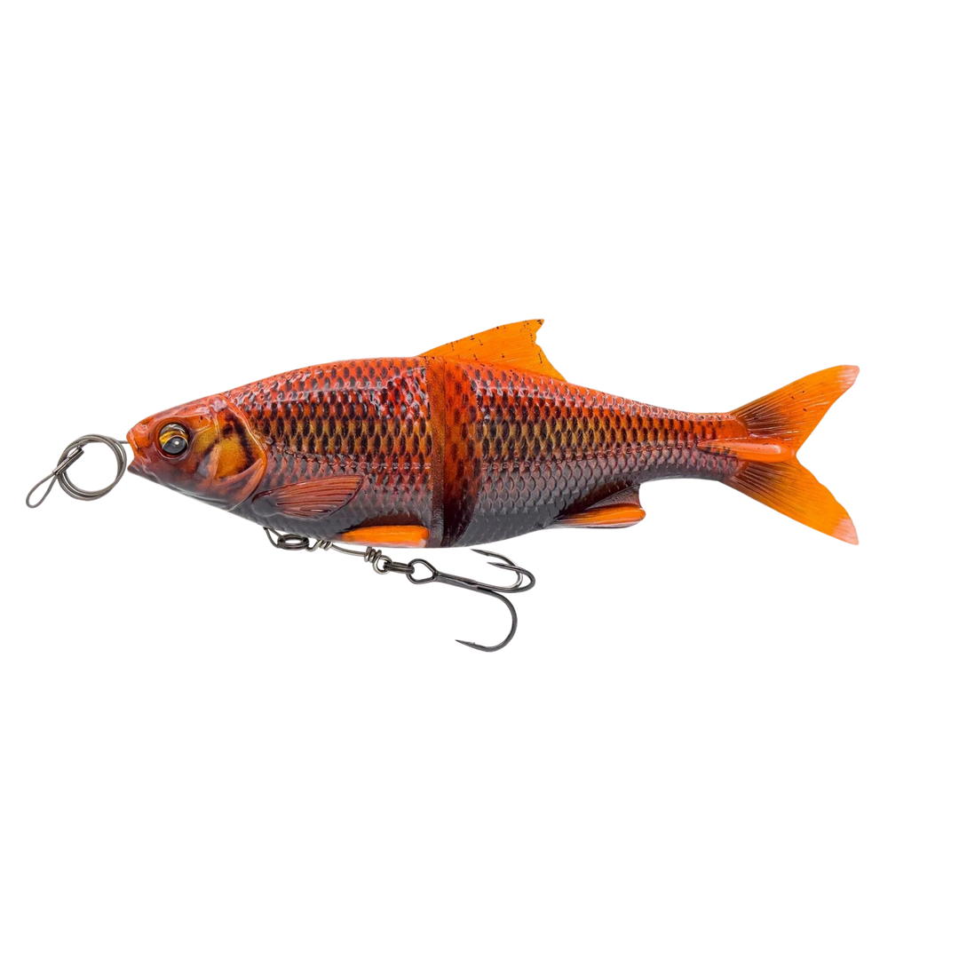 Savage Gear 3D LineThru Glide Roach Haukijigi 17cm 78g | Black Orange Koi