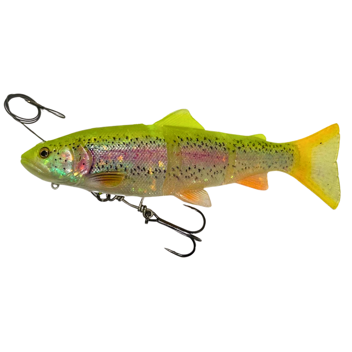 Savage Gear 3D LineThru Trout Haukijigi 15cm 35g Slow Sink | Clear Lemon Trout