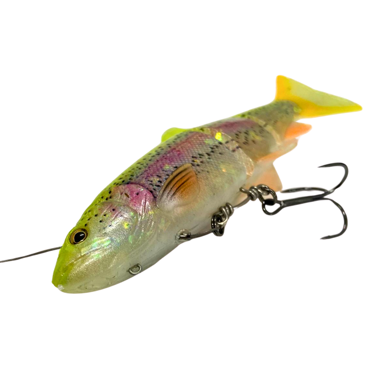 Savage Gear 3D LineThru Trout Haukijigi 15cm 35g Slow Sink | Clear Lemon Trout