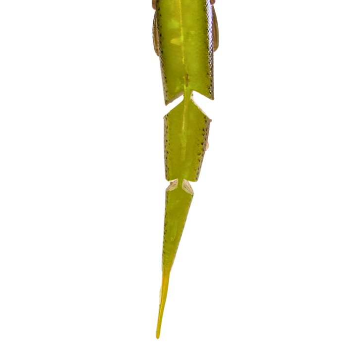Savage Gear 3D LineThru Trout Haukijigi 15cm 35g Slow Sink | Clear Lemon Trout