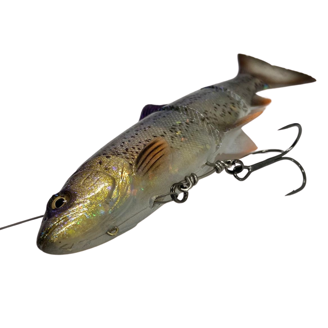 Savage Gear 3D LineThru Trout Haukijigi 15cm 40g Medium Sink | Clear Blue Trout