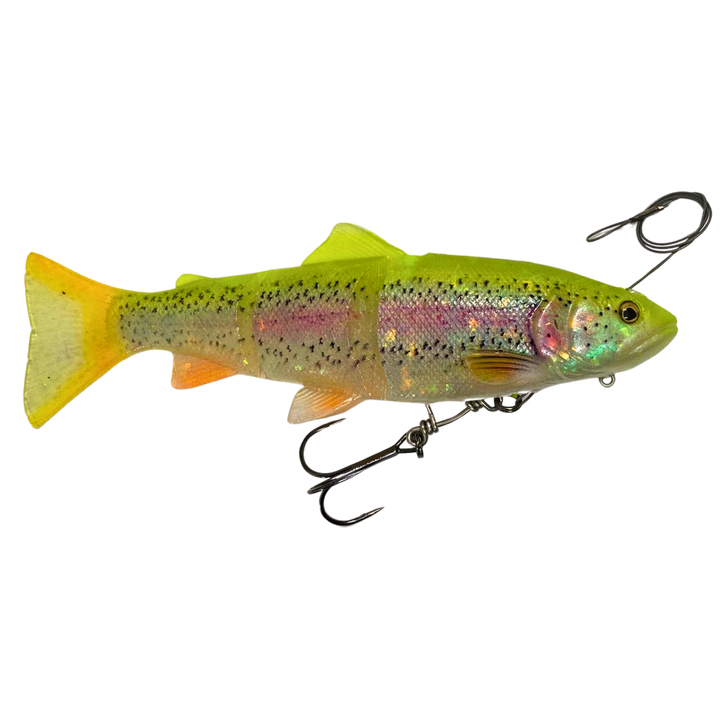 Savage Gear 3D LineThru Trout Haukijigi 15cm 40g Medium Sink | Clear Lemon Trout