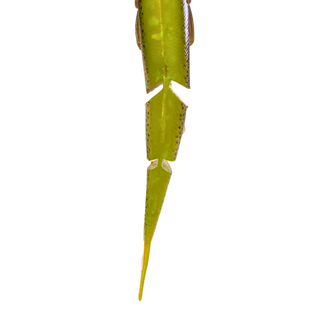 Savage Gear 3D LineThru Trout Haukijigi 15cm 40g Medium Sink | Clear Lemon Trout