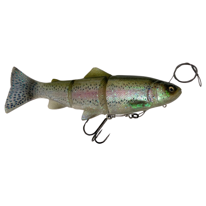 Savage Gear 3D LineThru Trout Haukijigi 15cm 40g Medium Sink | Clear Rainbow Trout