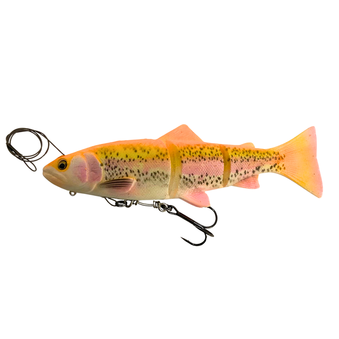 Savage Gear 3D LineThru Trout Haukijigi 15cm 40g Medium Sink | Golden Albino