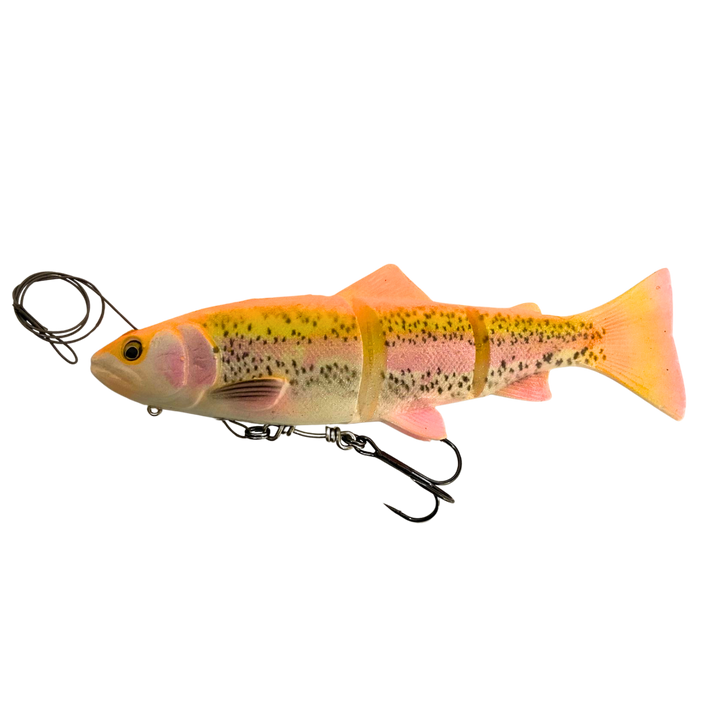 Savage Gear 3D LineThru Trout Haukijigi 15cm 40g Medium Sink | Golden Albino