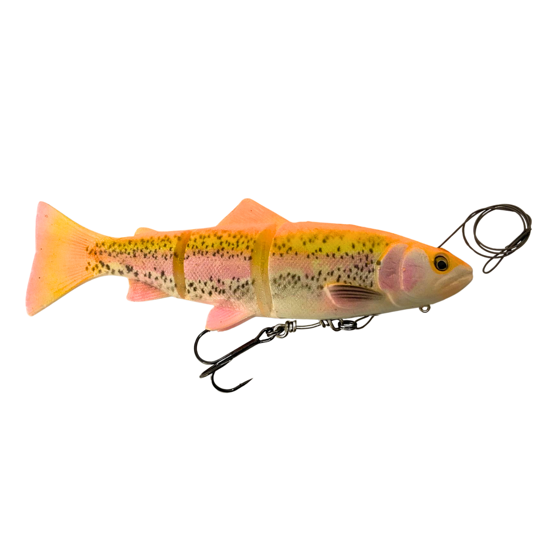 Savage Gear 3D LineThru Trout Haukijigi 15cm 40g Medium Sink | Golden Albino