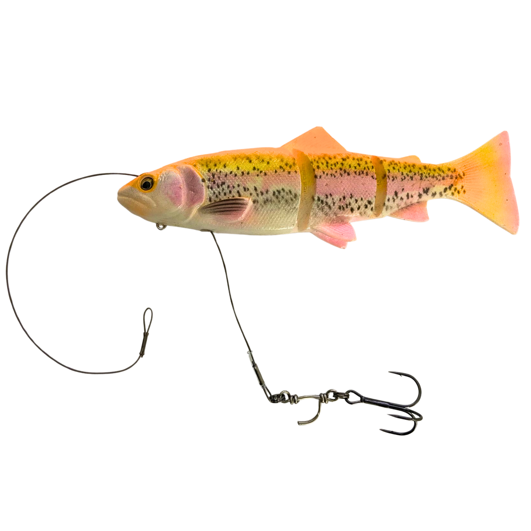 Savage Gear 3D LineThru Trout Haukijigi 15cm 40g Medium Sink | Golden Albino