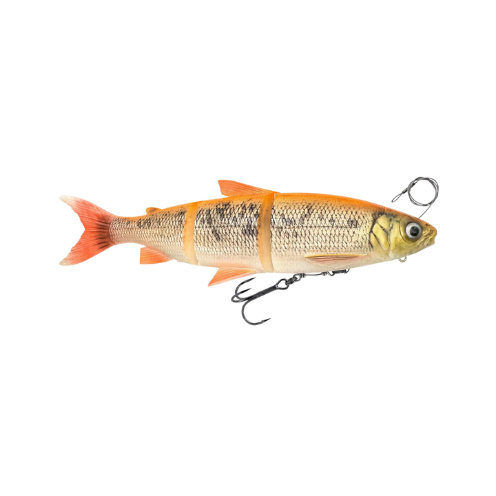 Savage Gear 3D Line Thru Whitefish Haukijigi 17cm 53g | Gold Albino