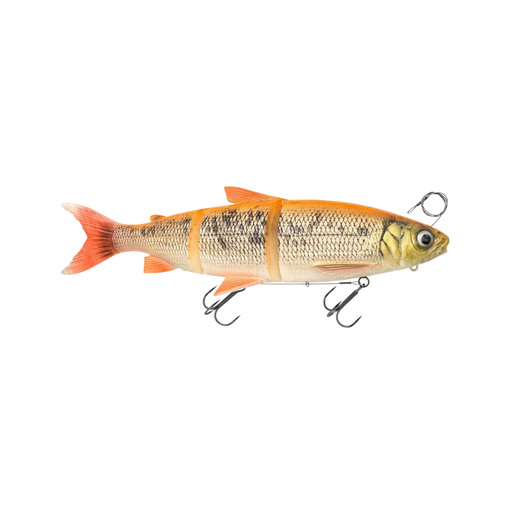 Savage Gear 3D Line Thru Whitefish Haukijigi 22cm 107g | Gold Albino