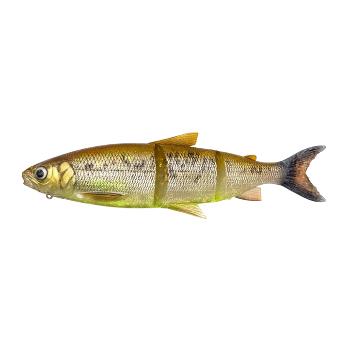 Savage Gear 3D Line Thru Whitefish Haukijigi 36cm 478g | Brown Chartreuse