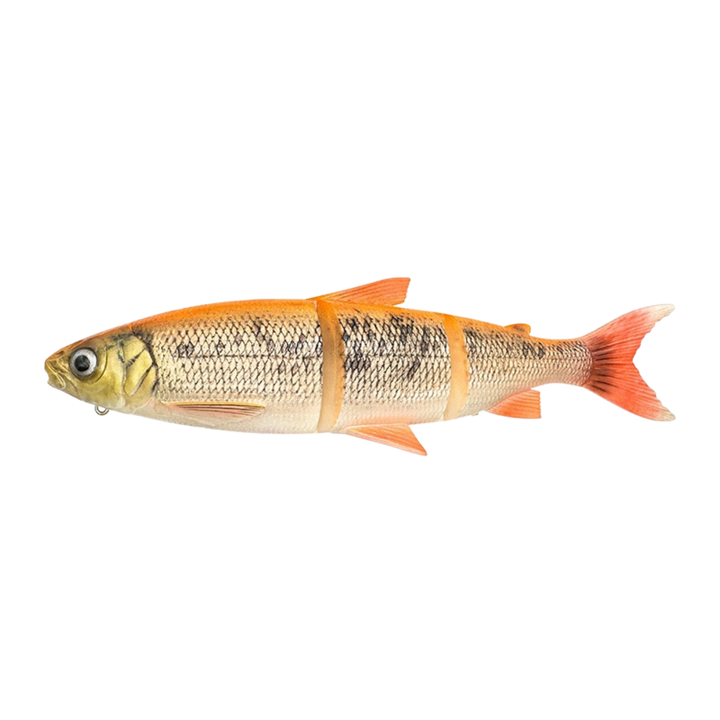 Savage Gear 3D Line Thru Whitefish Haukijigi 36cm 478g | Gold Albino