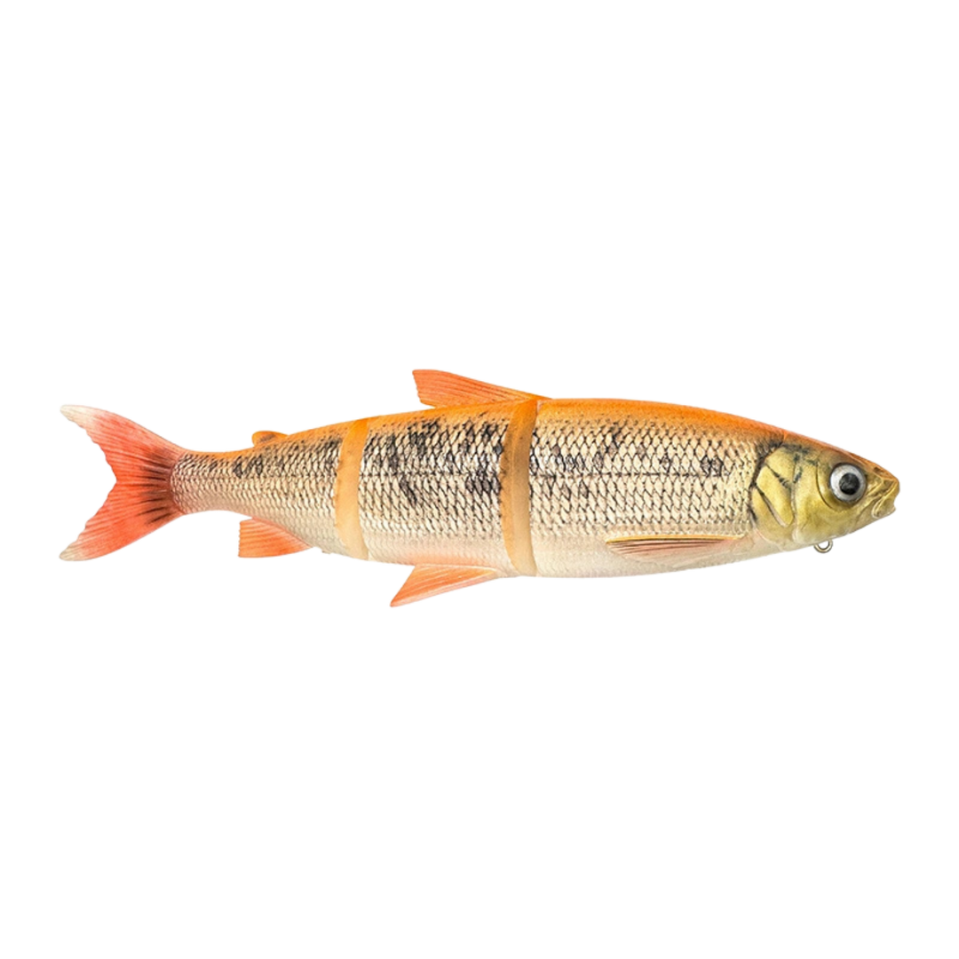 Savage Gear 3D Line Thru Whitefish Haukijigi 36cm 478g | Gold Albino