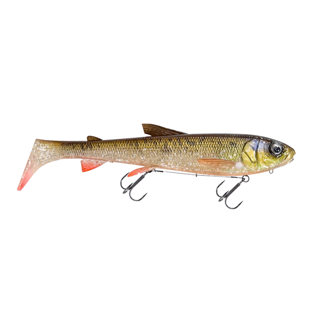 Savage Gear 3D Line Thru Whitefish Shad Haukijigi 38cm 450g | Dirty Whitefish
