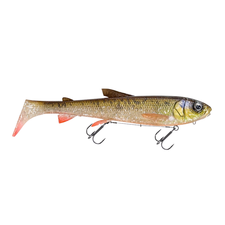 Savage Gear 3D Line Thru Whitefish Shad Haukijigi 38cm 450g | Dirty Whitefish